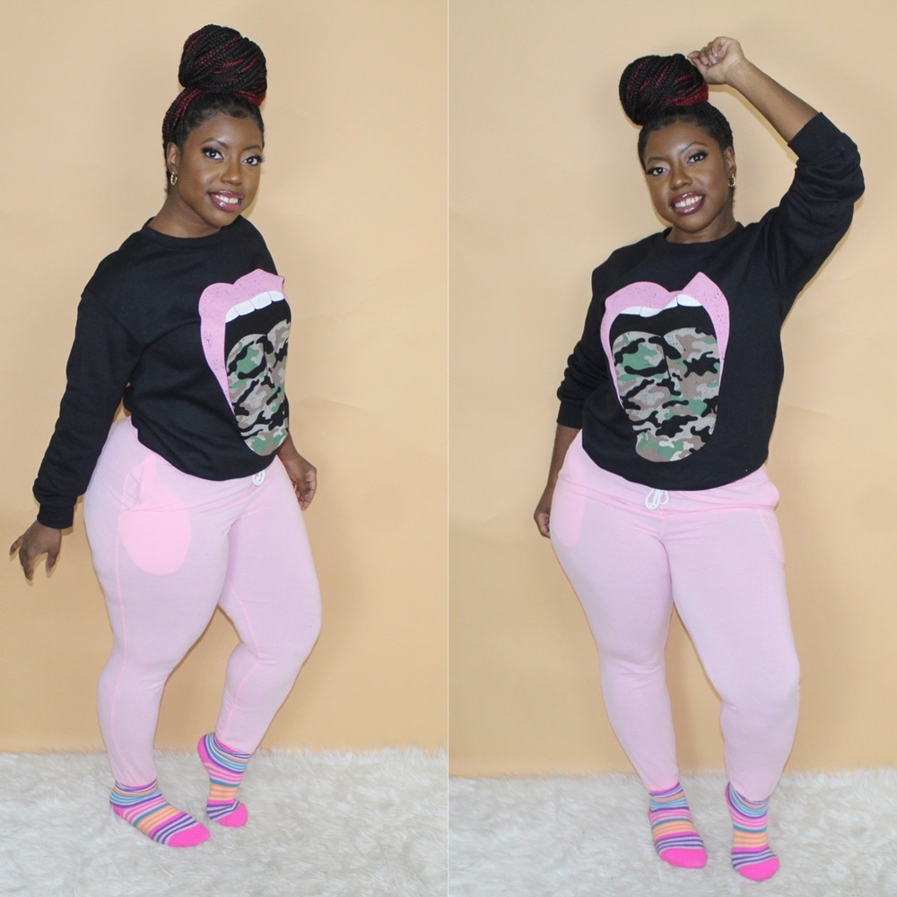 Pink Lounge Pants